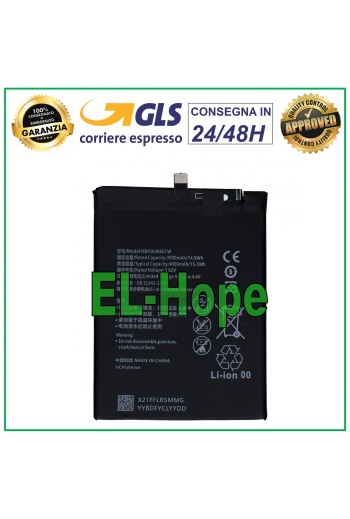 Batterie HB446486ECW HB436486ECW pour Huawei Honor 9X HLX-AL00 4000 mAh