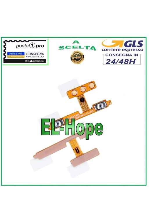 Bouton de volume plat et flexible pour Samsung Galaxy A12 SM A127 A127F, touches late'rales FN