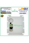 Bouton Accueil de re'initialisation plat pour iPhone 7, 7 Plus, 8 et 8 Plus (6e ge'ne'ration), blanc