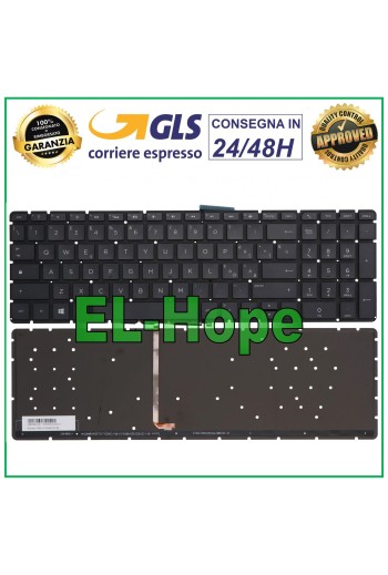 Clavier ITA pour ordinateur portable HP se'rie 15-AB, 15-AK, 15-AN, 15-AU, 15-BC, re'troe'clairage