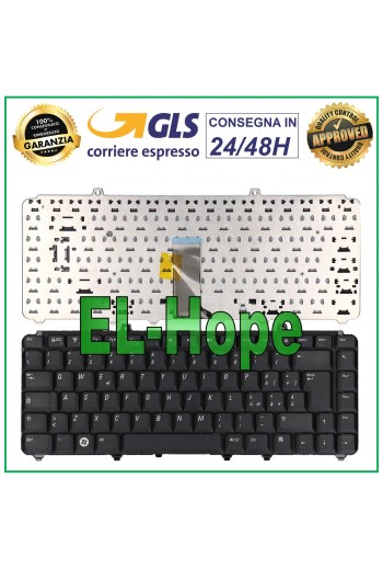 Clavier italien pour ordinateur portable Dell XPS M1330 M1530, cadre noir