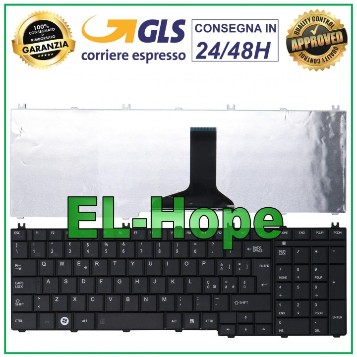 CLAVIER ITA ORDINATEUR PORTABLE TOSHIBA SATELLITE L655D-S5050 L655-S5100WH L655-S5101