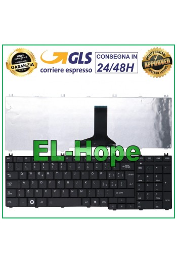 CLAVIER ITA ORDINATEUR PORTABLE TOSHIBA SATELLITE L655-S5108 L655D-S5110 L655-S5111 NOIR