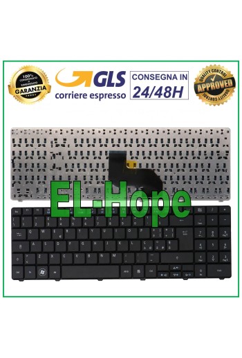 Clavier ITA pour ordinateur portable EMACHINES E727 G430 G525 G625 G627 G630 G725 noir