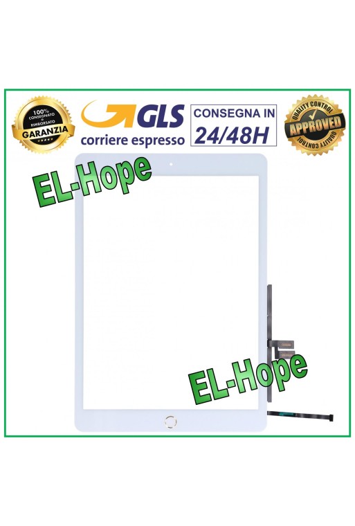 ÉCRAN TACTILE POUR APPLE IPAD 8 2020 8th 2020 A2270 A2428 A2429 VERRE BLANC