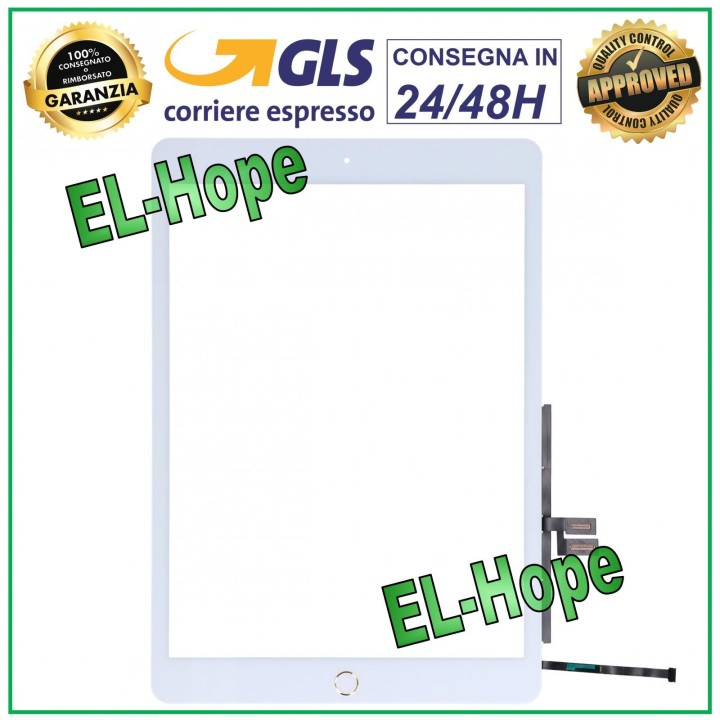 ÉCRAN TACTILE POUR APPLE IPAD 8 2020 8th 2020 A2270 A2428 A2429 VERRE BLANC
