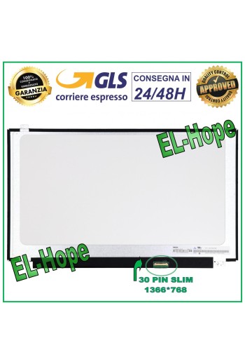 Écran LCD NT156WHM-N42 pour ordinateur portable 15,6 pouces, 30 broches, fin, 1366 x 768, HD LED