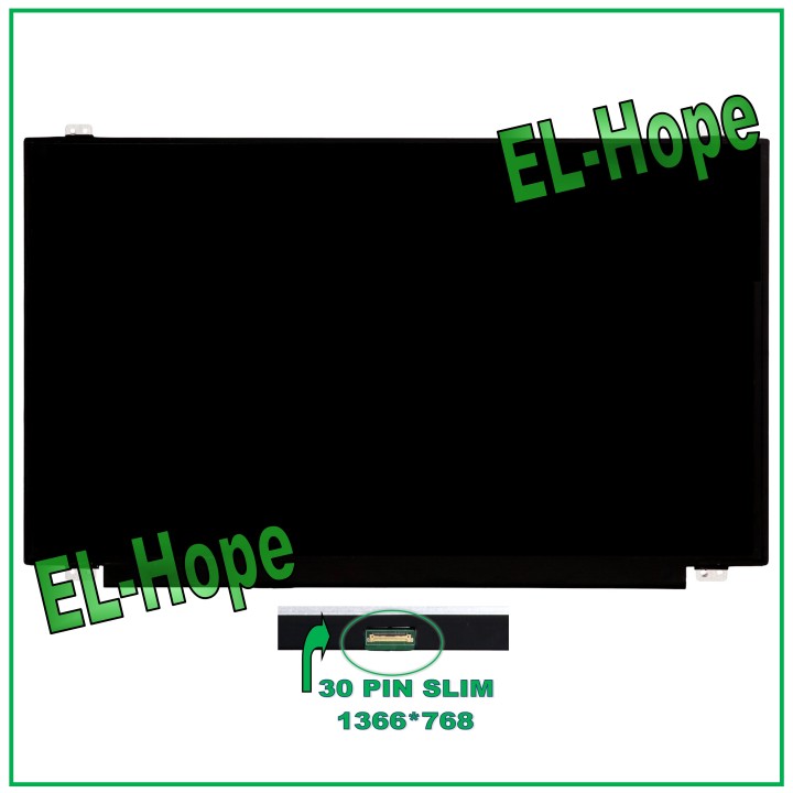Écran LCD B156XTN04.0 pour ordinateur portable 15,6 pouces, 30 broches, fin, 1366 x 768, e'cran LED HD