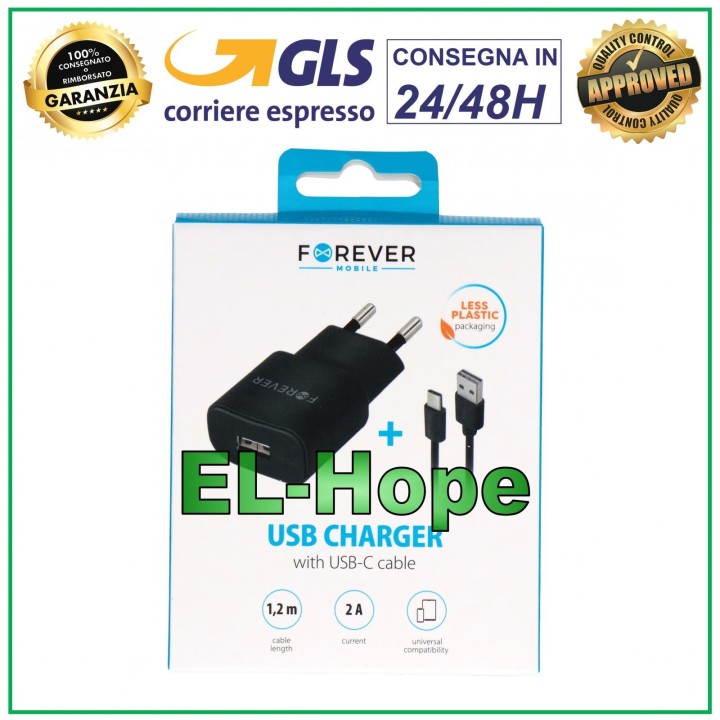 Chargeur de batterie de voyage universel pour OnePlus 5 V 10 W, câble USB type C, 1,2 m, noir