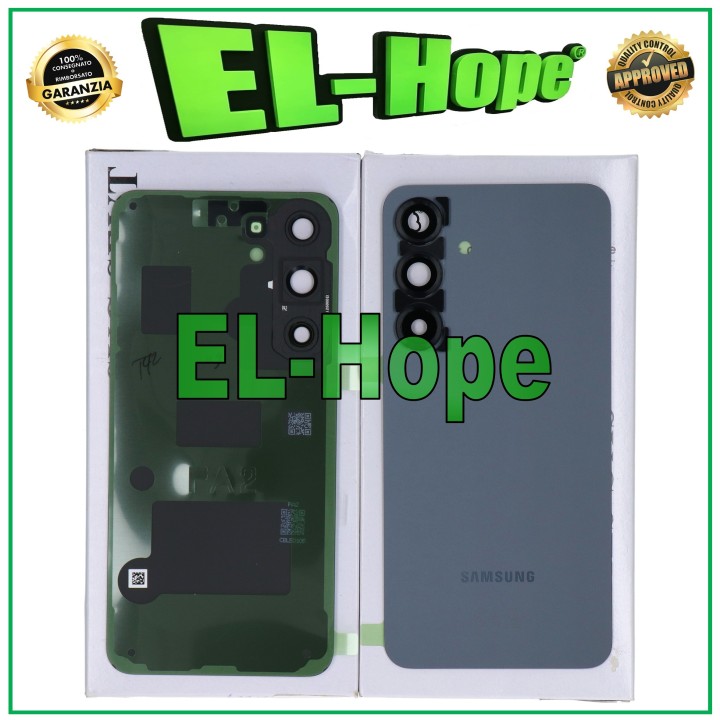 Coque arrie're noire de origine pour Samsung Galaxy S25+ Plus SM-S936