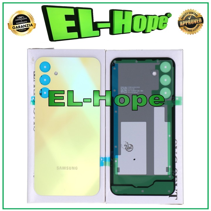 Coque arrie're de origine pour Samsung Galaxy A15 4G SM-A155F, citron vert