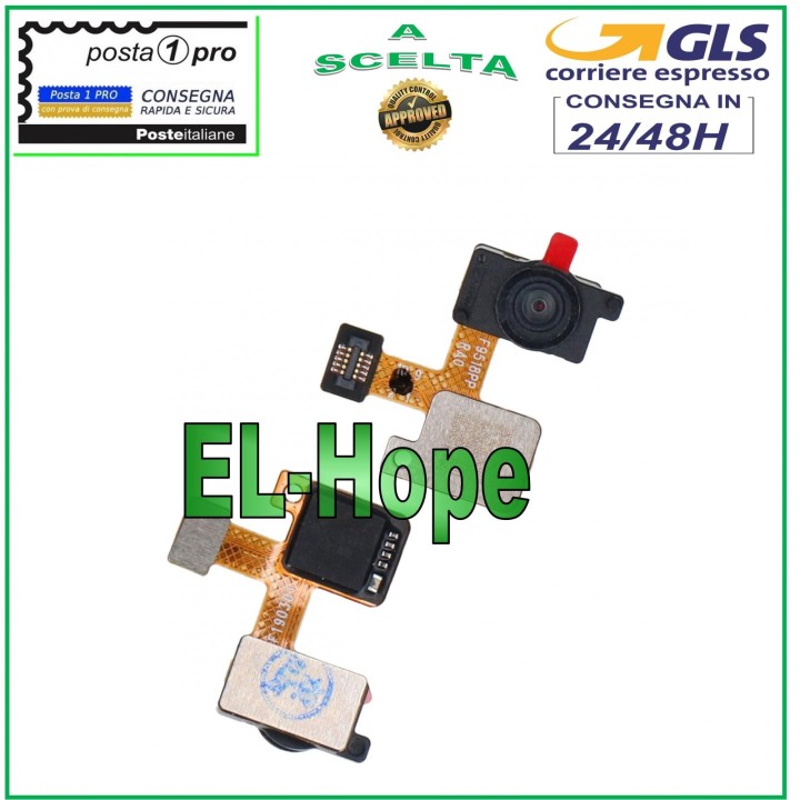 Capteur de de'verrouillage de empreintes digitales plat pour Xiaomi Mi 9 Pro M1908F1