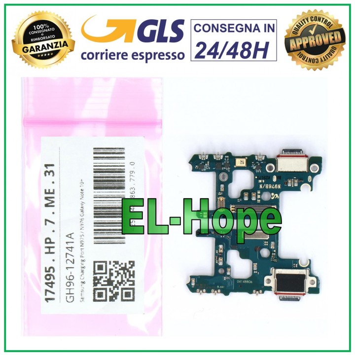 Connecteur de charge Dock de origine pour Samsung Galaxy Note 10 Plus SM N976