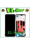 Écran TFT LCD + cadre pour OPPO A74 4G CPH2219 / F19 4G, e'cran tactile en verre noir