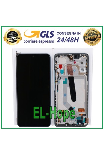 Écran LCD de origine + cadre Xiaomi Mi 11X Pro Écran tactile Écran en verre Bleu
