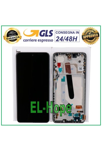 Cadre de e'cran LCD de origine pour Xiaomi Poco F3 M2012K11AG, e'cran tactile en verre blanc