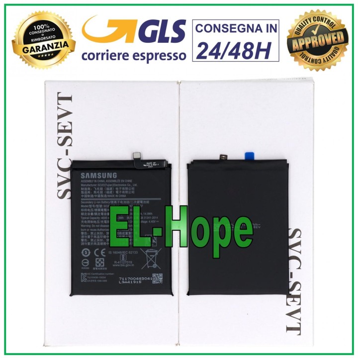 Batterie de origine Samsung Galaxy A20S SM-A207 F/DS SCUD-WT-N6 4000 mAh