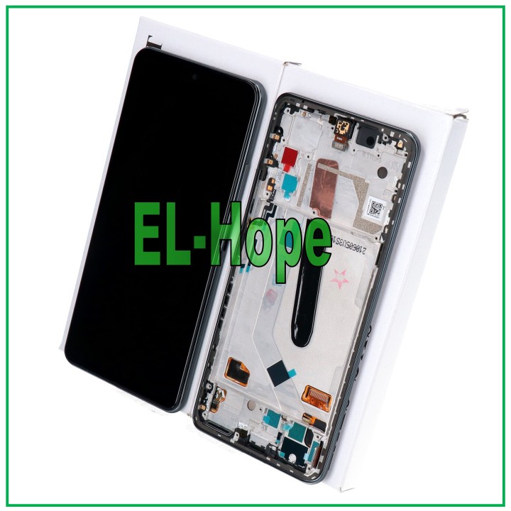 Écran LCD de origine + cadre Xiaomi Mi 11X Pro Écran tactile en verre noir