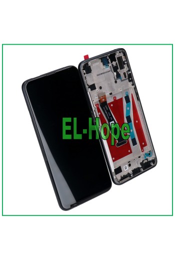Cadre de e'cran LCD pour Honor 9X Pro HLK-L41 L42, e'cran tactile en verre noir