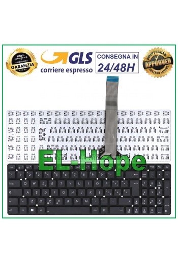 Ordinateur portable avec clavier italien ASUS A55A A55V A55 A55DE S550 S500 S56 A751 F751 noir