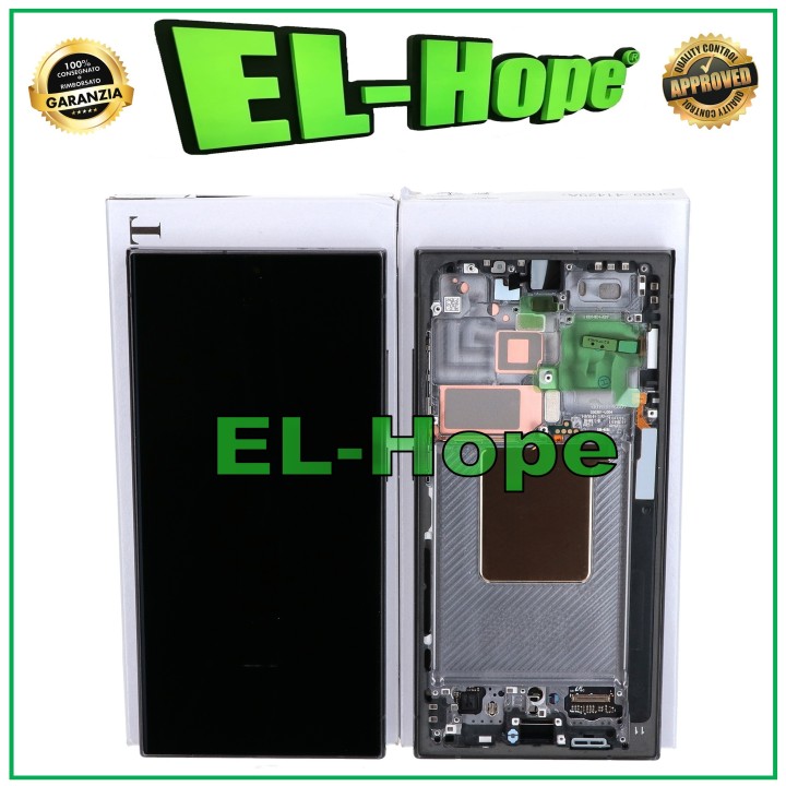 Écran tactile de origine Samsung S24 Ultra 5G SM-S928 Noir Vert GH82-33396B