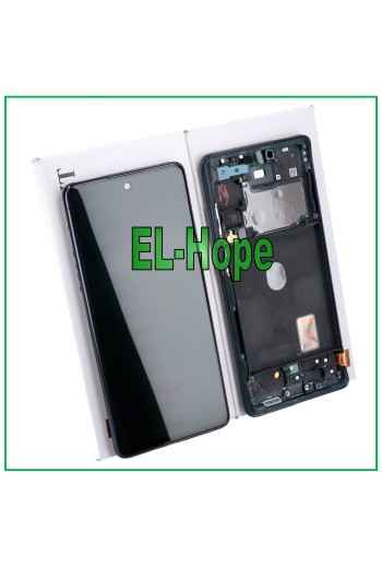 Écran LCD de origine Samsung Galaxy S20 FE SM-G781F tactile bleu marine