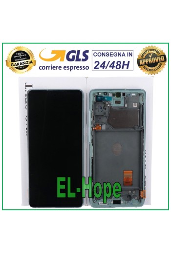 Écran LCD de origine Samsung Galaxy S20 FE 5G SM-G781B Écran tactile vert
