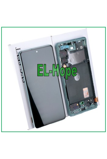 Écran LCD de origine Samsung Galaxy S20 FE 5G SM-G781B Écran tactile vert
