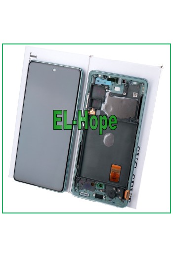 Écran LCD de origine Samsung Galaxy S20 FE 5G SM-G781B Écran tactile vert