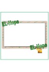 Vitre tactile HK10DR2537 10.1 pour tablette, blanc de origine