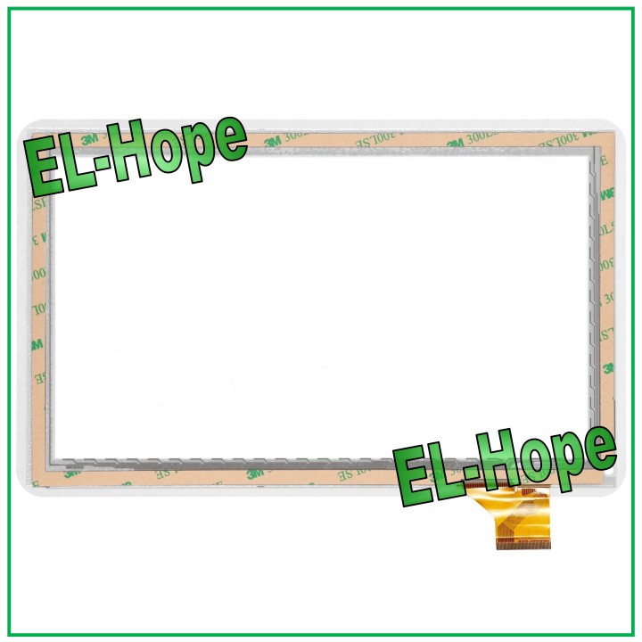 Vitre tactile HK10DR2438-V01 10.1 pour tablette, blanc de origine