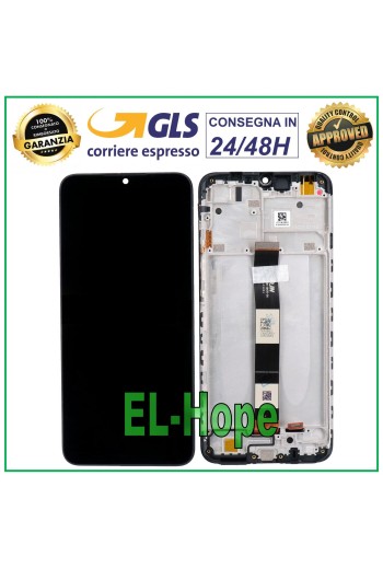 Écran LCD + châssis pour Xiaomi Redmi 9C M2006C3MG Écran tactile en verre