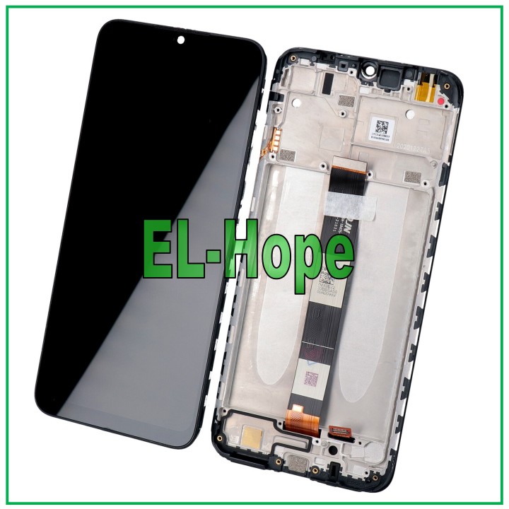Écran LCD + châssis pour Xiaomi Redmi 9A / 9C / 9AT M2006 M2006C3LVG, verre tactile