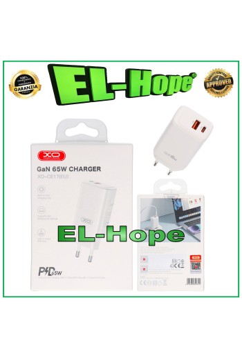 Chargeur de batterie Quick Charge pour Wiko 65 W Travel Double USB Type C Blanc