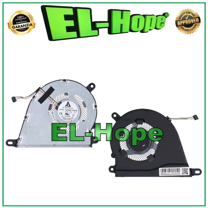 Ventilateur de processeur pour ordinateur portable HP L68136-005 15-DY 15S 14-DQ 14S EQ0019NL 4 broches