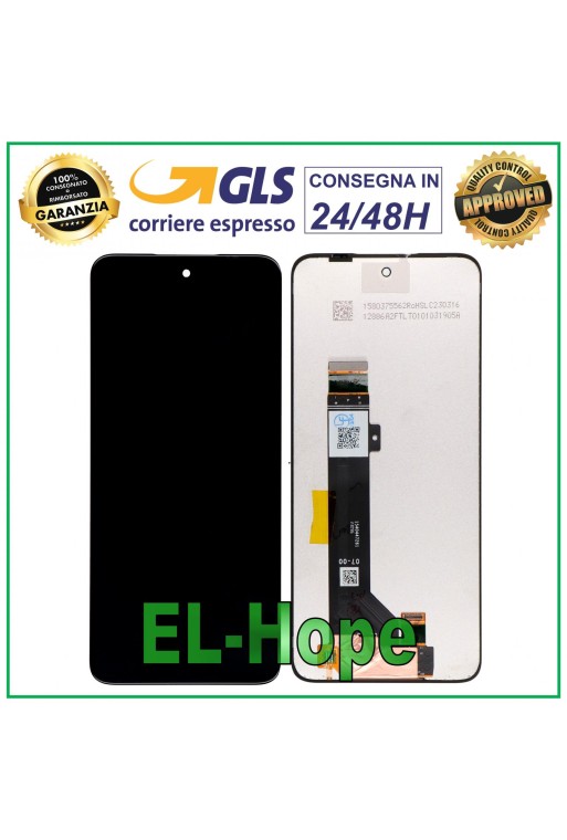 Écran LCD tactile en verre pour Motorola Moto G23 XT-2333 XT2333