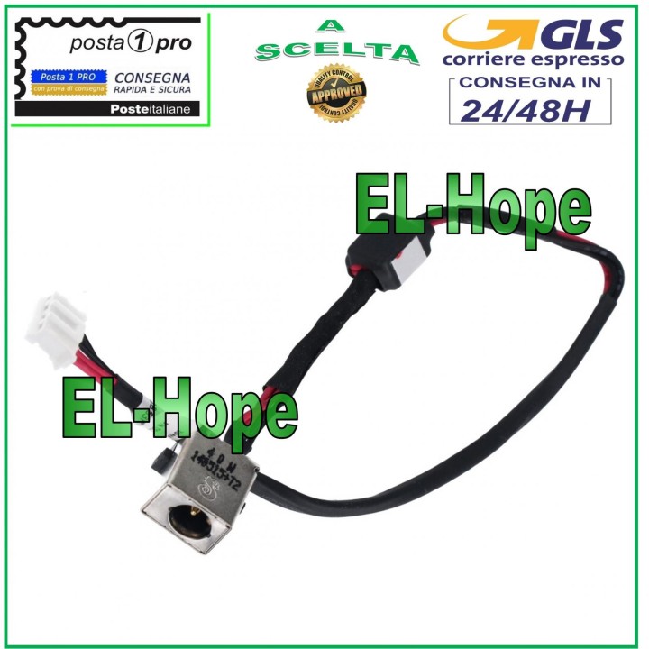 PRISE De ALIMENTATION CC PJ901 CONNECTEUR De ALIMENTATION DE CHARGE PLAT ET FLEXIBLE ACER EXTENSA 2510