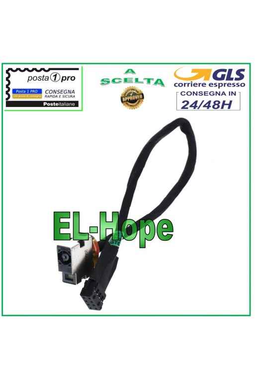 PRISE De ALIMENTATION CC PJ584 CONNECTEUR De ALIMENTATION DE CHARGE FLEXIBLE POUR ORDINATEUR PORTABLE HP 717371-FD6