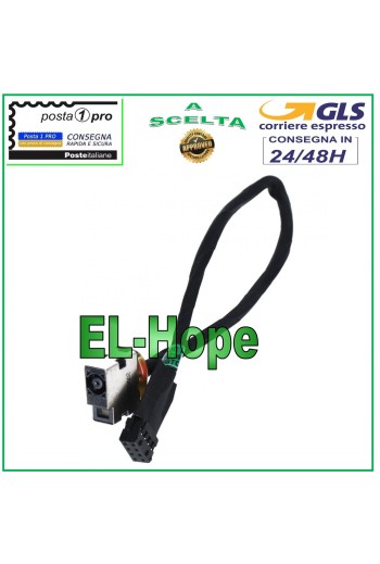 PRISE De ALIMENTATION CC PJ584 CONNECTEUR De ALIMENTATION DE CHARGE FLEXIBLE POUR ORDINATEUR PORTABLE HP 717371-SD1