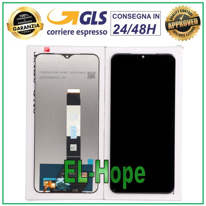 Écran LCD comme le original, service Xiaomi Redmi 9 Power / Note 9 4G Touch Glass