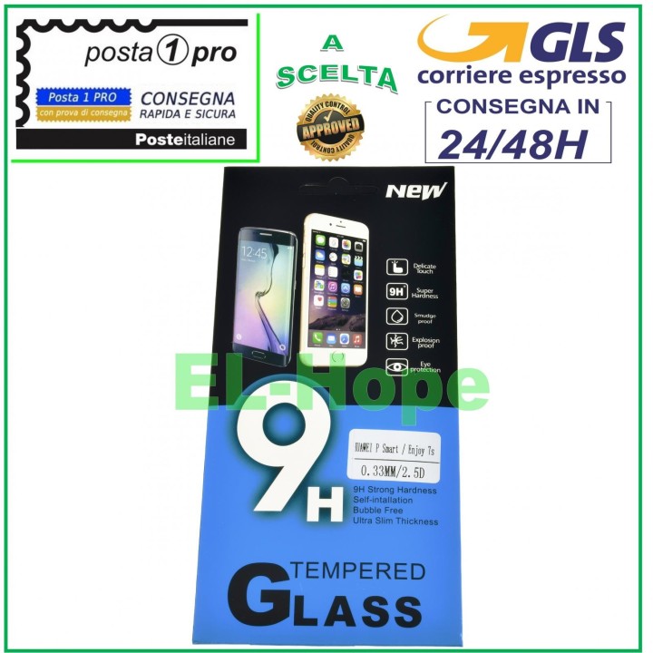 Film de protection de e'cran LCD en verre trempe' pour Huawei P Smart FIG-LX2