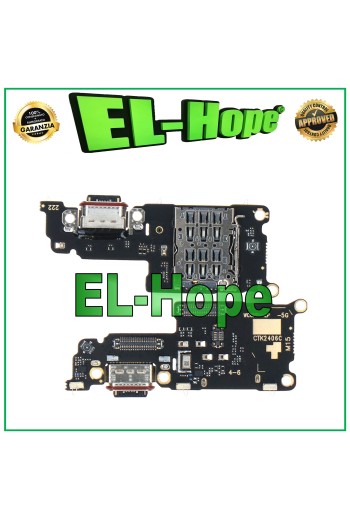 Connecteur de charge pour station de accueil et lecteur de carte SIM pour Oppo Realme 12 Pro RMX3842/12 Pro Plus