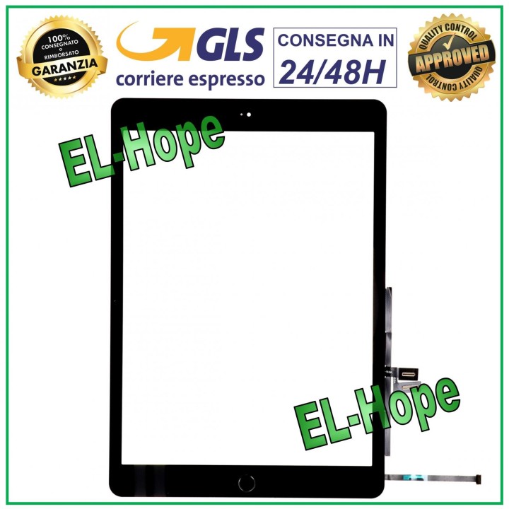 ÉCRAN TACTILE POUR APPLE IPAD 8 2020 8th 2020 A2270 A2428 A2429 VERRE NOIR