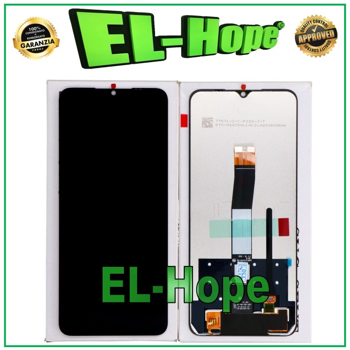 Écran LCD tactile identique a' celui de origine du Xiaomi Redmi 10C (220333QAG, 220333QB, 220333QNY)