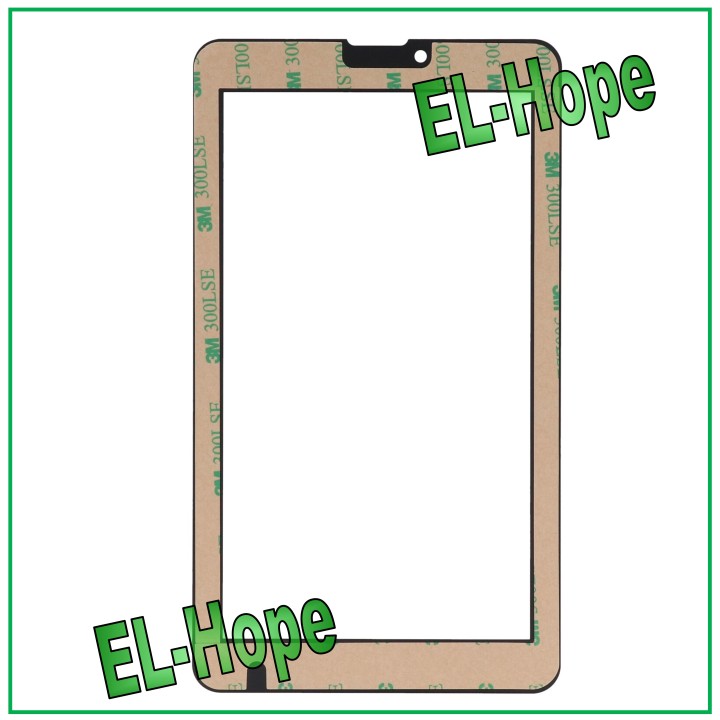 Vitre tactile pour tablette Majestic Tab 527 Glass Original Noir + Adhe'sif double face