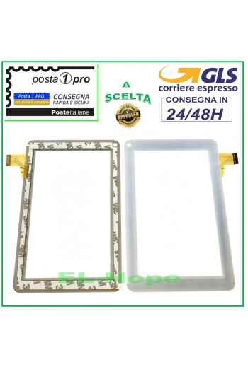 ÉCRAN TACTILE EN VERRE Majestic Tab-270 NUMÉRISATEUR ORIGINAL BLANC