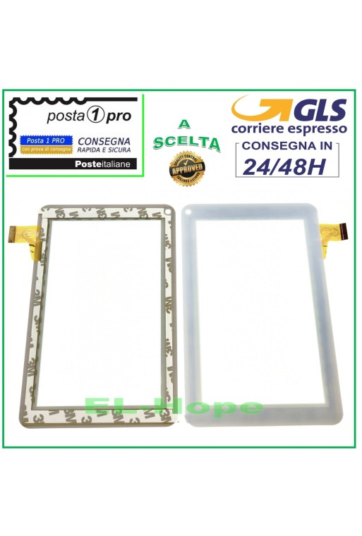 ÉCRAN TACTILE EN VERRE Inhabituel TB-U7X U7X NUMÉRISEUR ORIGINAL BLANC