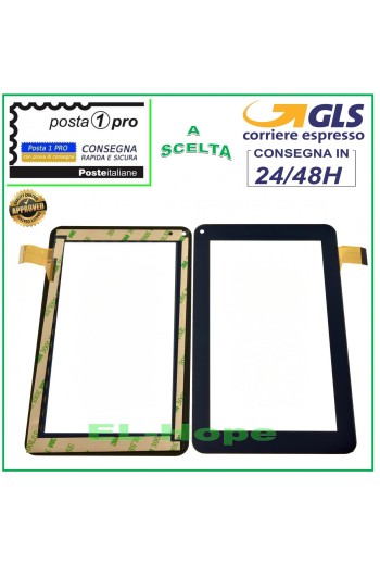 Vitre tactile Storex eZee TAB 7D13-S Android DIGITIZER ORIGINAL NOIR