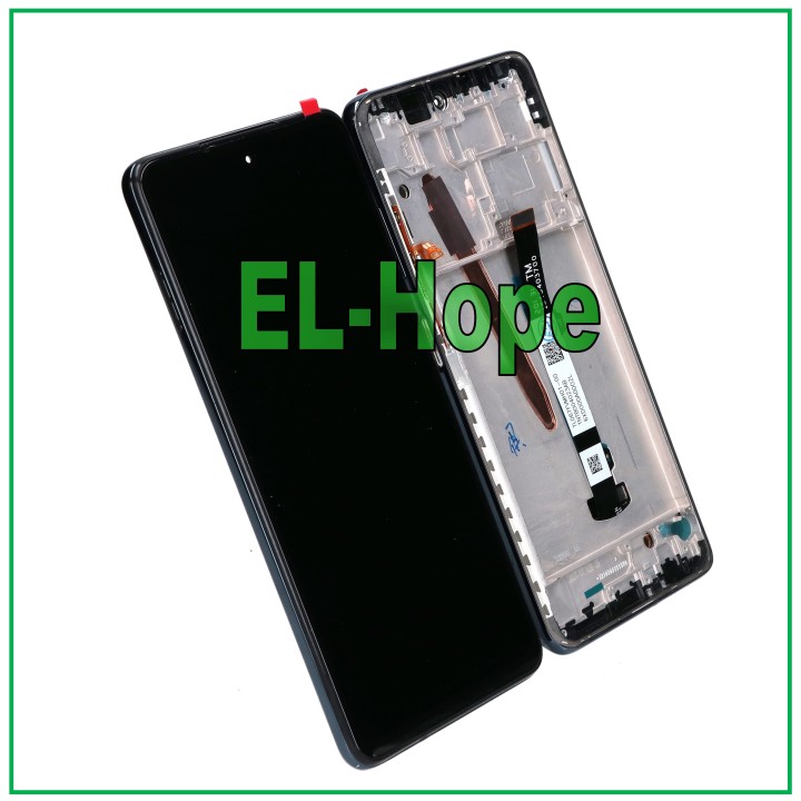 Écran LCD + châssis pour Xiaomi Poco X3 Pro M2102J20SG M2102J20SI tactile noir