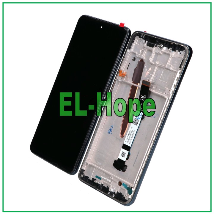 Écran LCD + châssis pour Xiaomi Poco X3 Pro M2102J20SG M2102J20SI tactile noir
